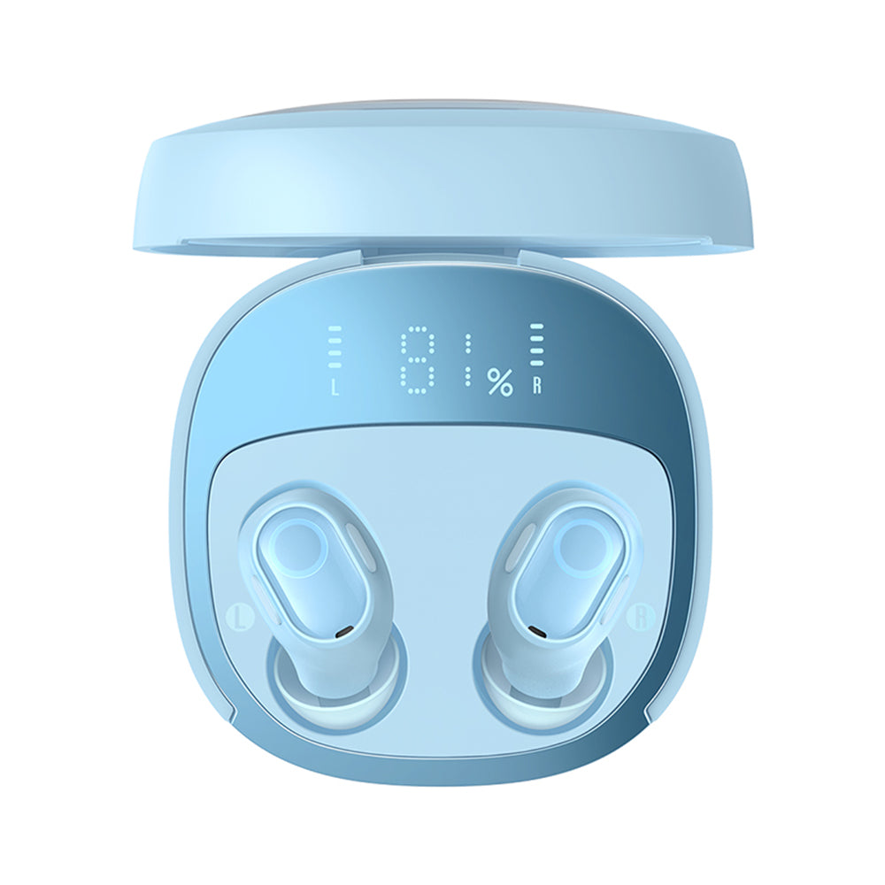Handsfree Bluetooth Baseus WM02+, TWS, Kék NGTW370303