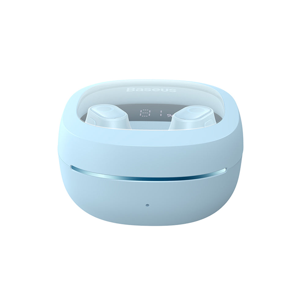 Handsfree Bluetooth Baseus WM02+, TWS, Kék NGTW370303