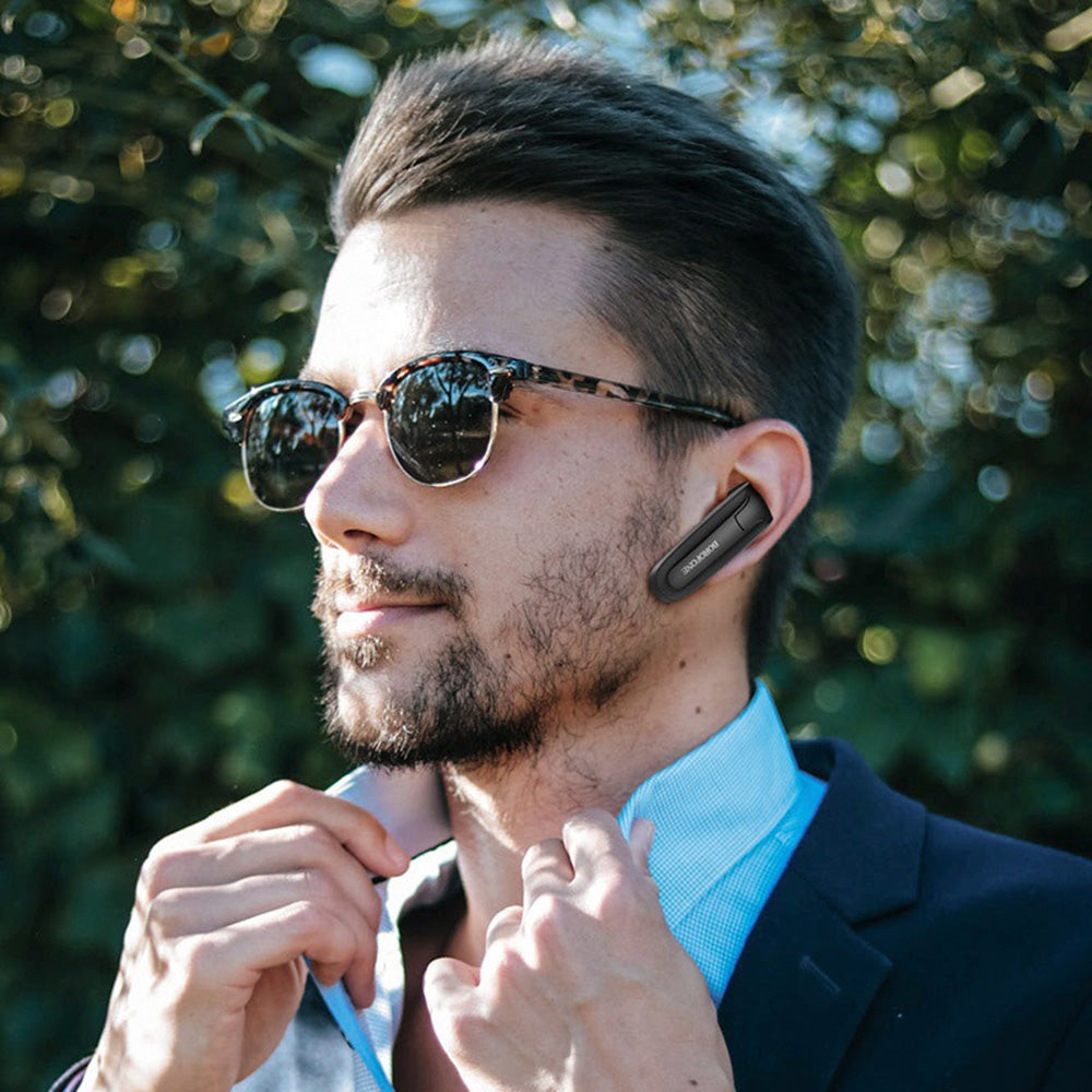 Kihangosító Bluetooth headset Encourage BC21, MultiPoint, A2DP, Fekete