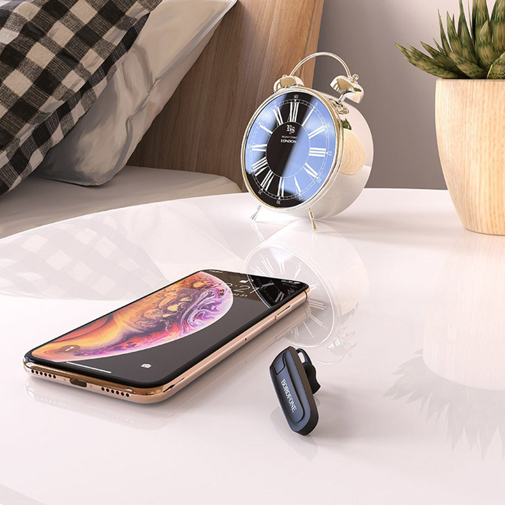 Kihangosító Bluetooth headset Encourage BC21, MultiPoint, A2DP, Fekete