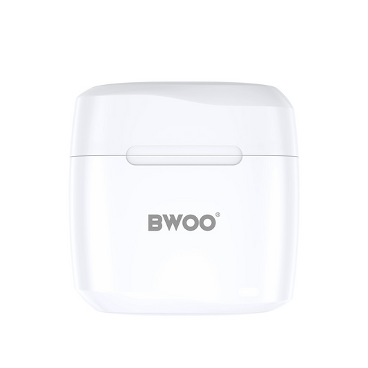 Bluetooth kihangosító BWOO BW94, TWS, Fehér