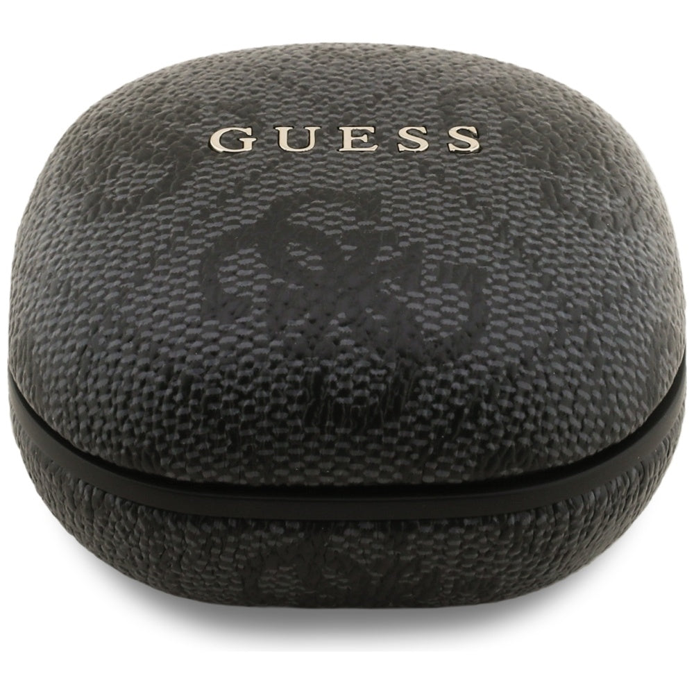 Handsfree Bluetooth Guess 4G Classic Metal Logo, TWS, Fekete