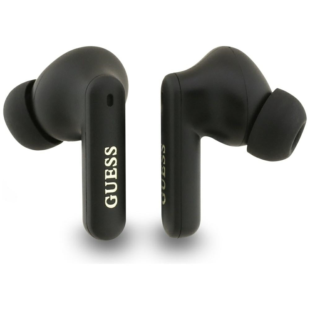 Handsfree Bluetooth Guess 4G Classic Metal Logo, TWS, Fekete