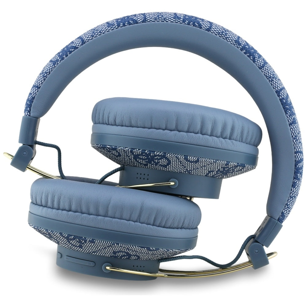 Handsfree Bluetooth Guess 4G Metal Logo, A2DP, Kék