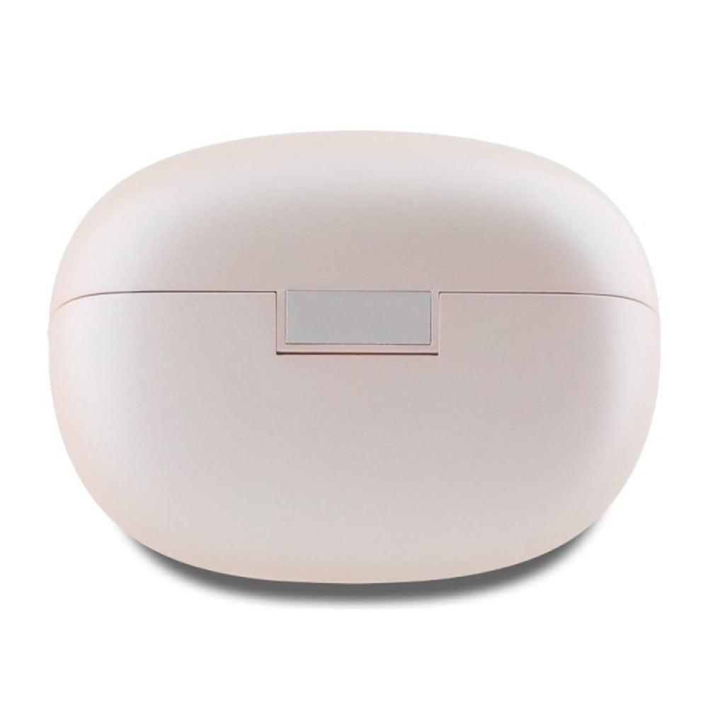 Handsfree Bluetooth Guess Capsule Printed Logo, TWS, ANC, Rózsaszín