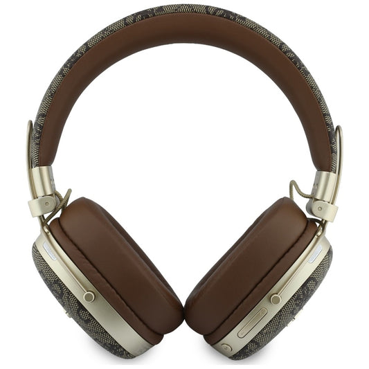 Vezeték nélküli Bluetooth Guess Metal 4G Script Logó, A2DP, Barna