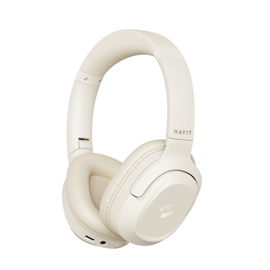 Handsfree Bluetooth HAVIT H612BT, A2DP, Bézs