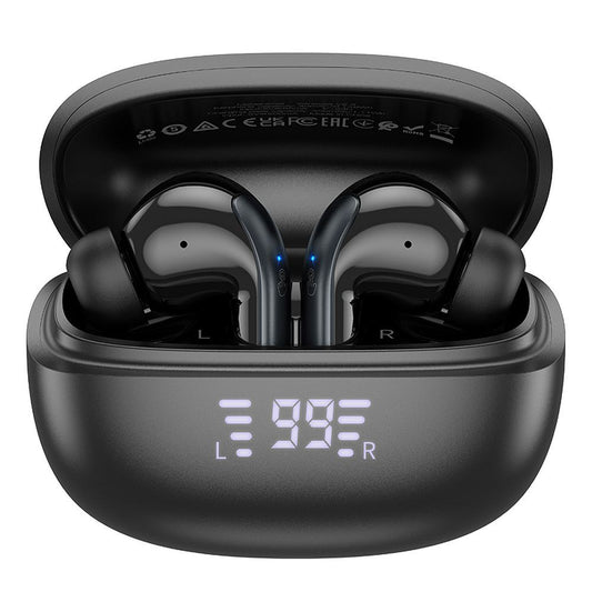 Bluetooth kihangosító Bluetooth HOCO EQ5, TWS, ANC, Fekete