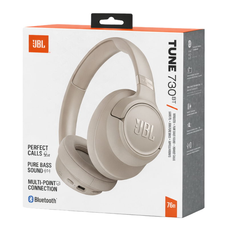 Bluetooth kihangosító JBL Tune 730BT, MultiPoint, A2DP, Bézs JBLT730BTBEG