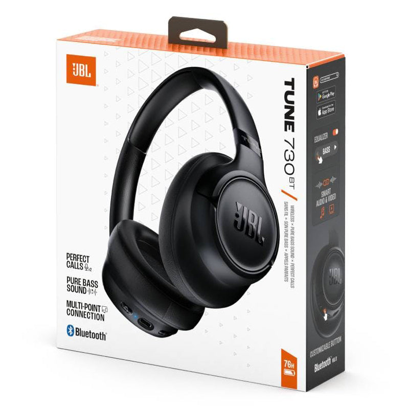 Bluetooth kihangosító JBL Tune 730BT, MultiPoint, A2DP, Fekete JBLT730BTBLK