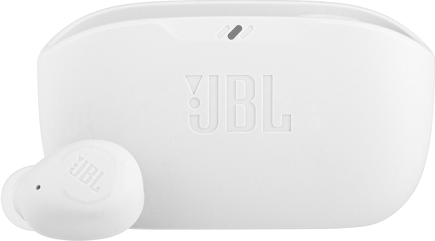 Kihangosító Bluetooth JBL Wave Buds, TWS, fehér JBLWBUDSWHT