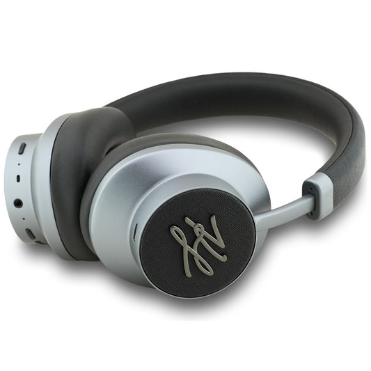 Handsfree Bluetooth Karl Lagerfeld Grained Initials, A2DP, ANC, Fekete