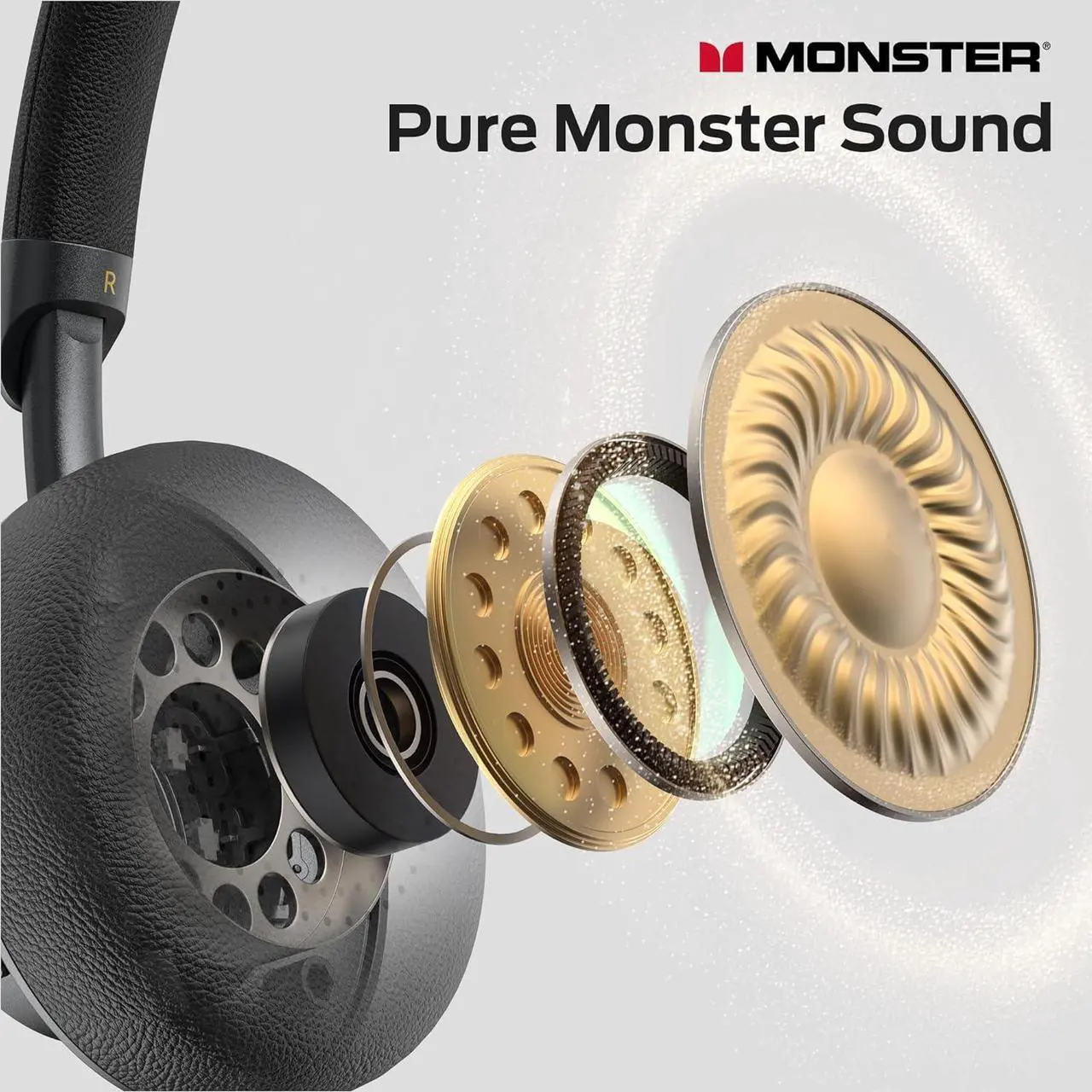 Bluetooth kihangosító Monster N-tune mini 02, A2DP, ANC, Fekete