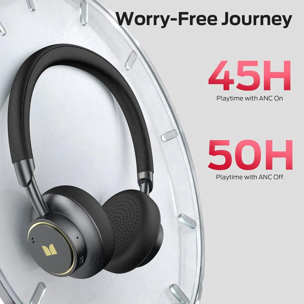 Bluetooth kihangosító Monster N-tune mini 02, A2DP, ANC, Fekete