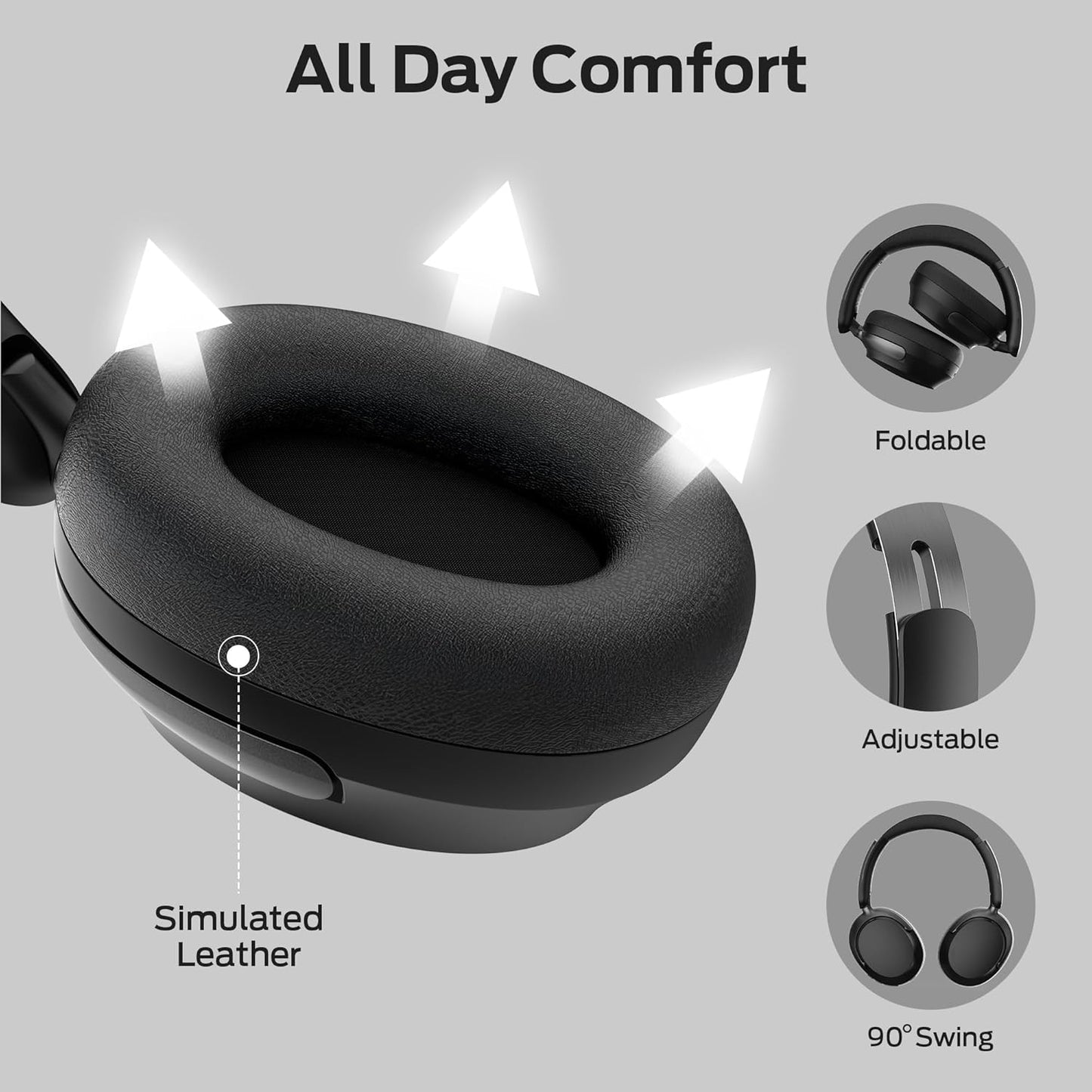 Bluetooth kihangosító Monster Persona 3rd, MultiPoint, A2DP, ANC, Fekete