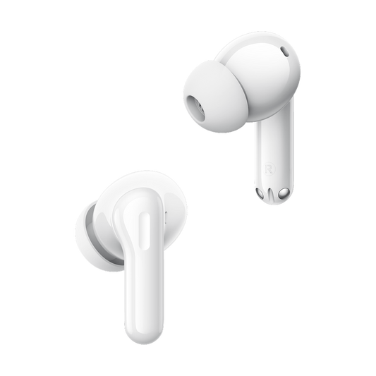 Handsfree Bluetooth Realme Buds T200, TWS, ANC, MultiPoint, Fehér