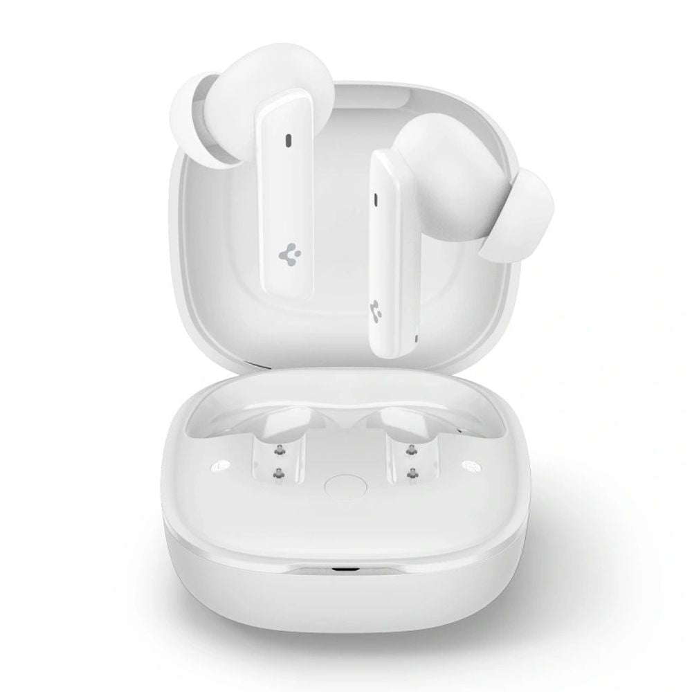 Handsfree Bluetooth Spigen SA2402, TWS, ANC, White ASD07964