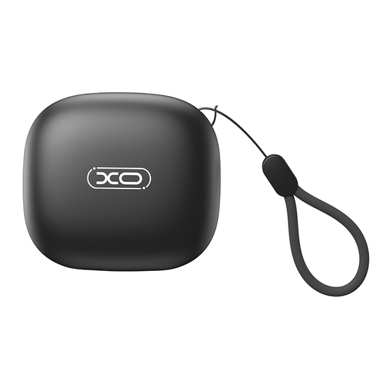 Bluetooth kihangosító XO Design G53, TWS, ANC, Fekete