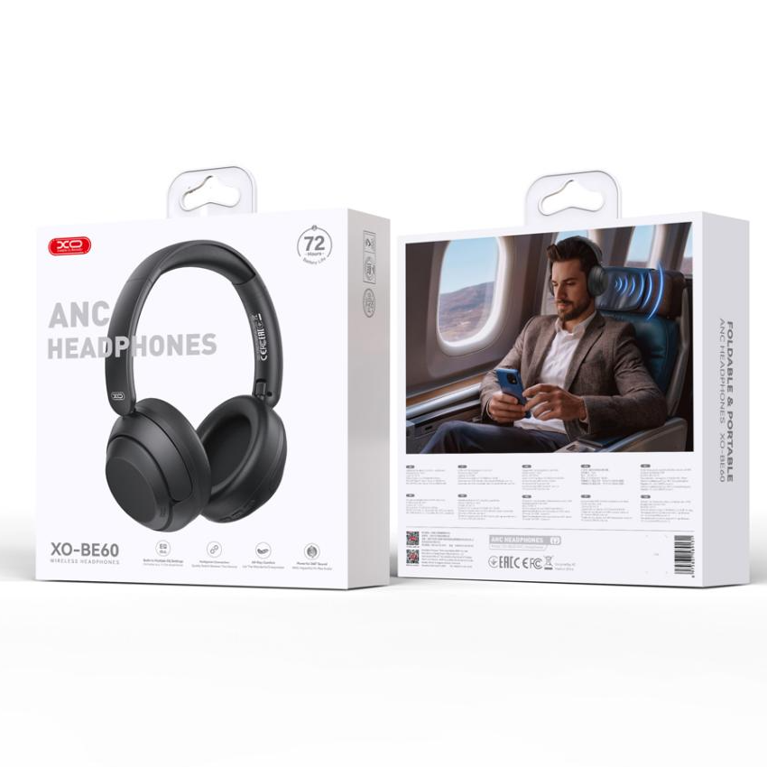 Bluetooth kihangosító XO Design BE60, A2DP, ANC, Fekete