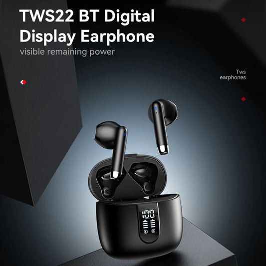 Handsfree Bluetooth Yesido TWS22, TWS, Fekete