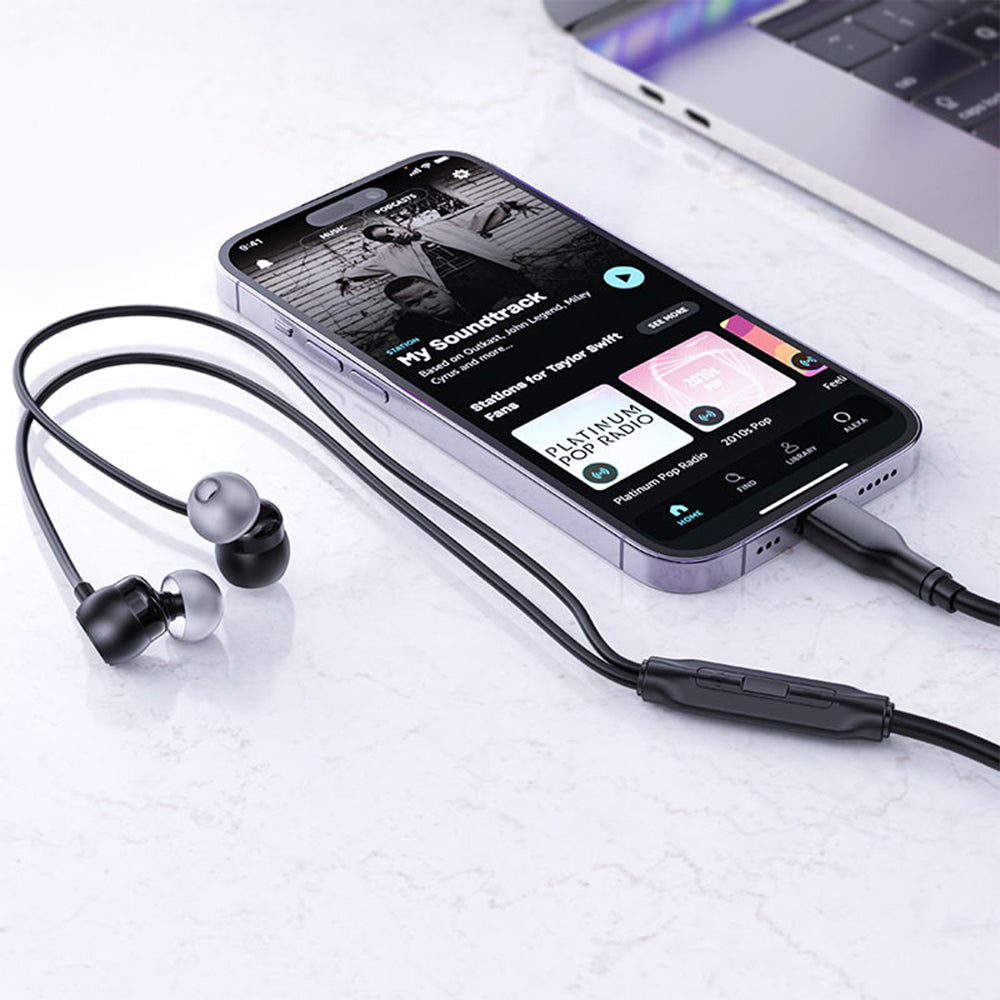 Handsfree USB-C Acefast L8, Szürke