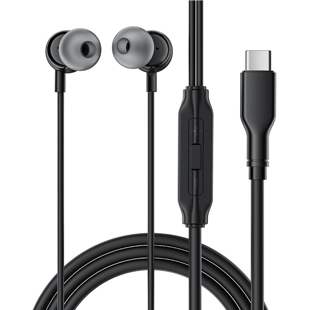 Handsfree USB-C Acefast L8, Fekete