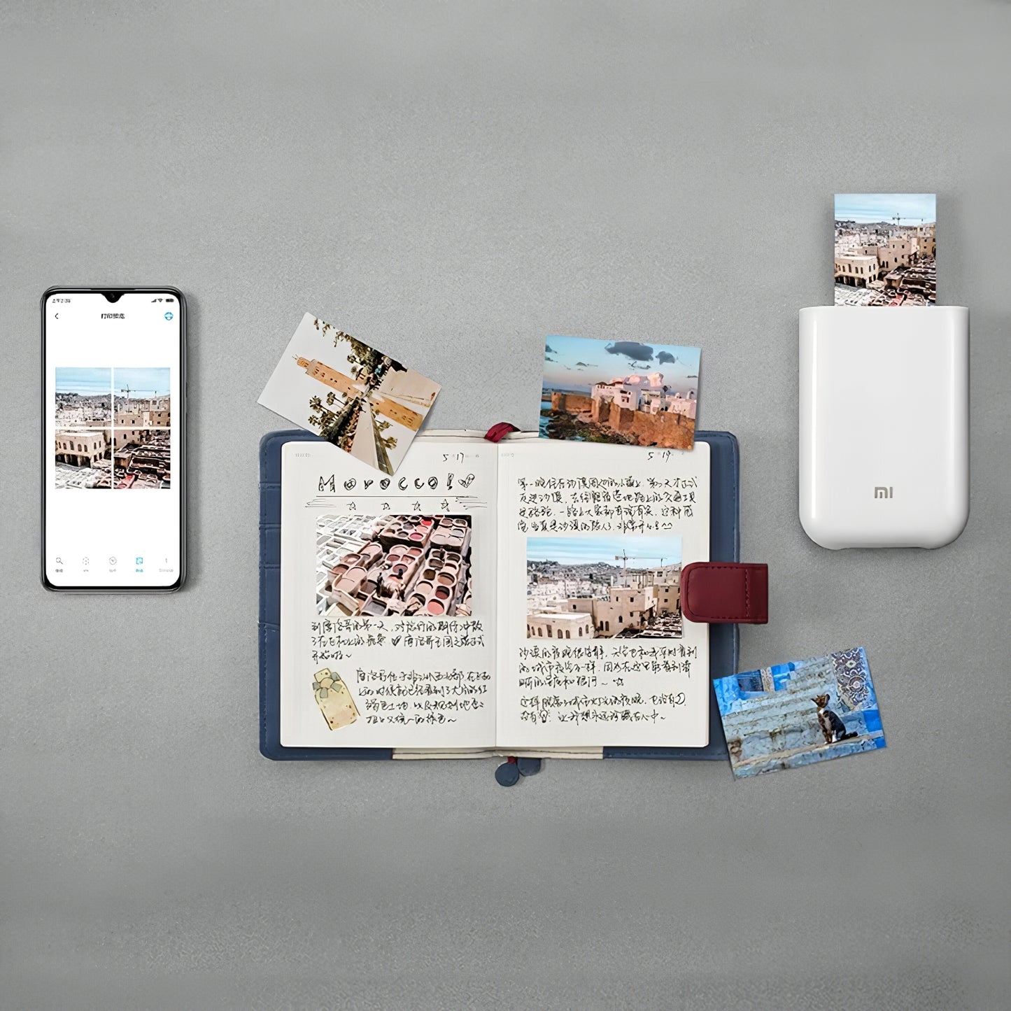 Xiaomi Zink fotópapír Mi Portable Photo Printerhez, 20 darabos készlet TEJ4019GL