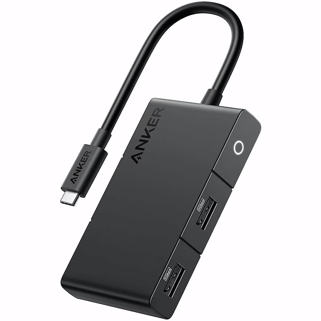 Anker 332 USB-C Hub, 2 x USB-A - 2 x USB-C - 1 x HDMI, Fekete A8356G11