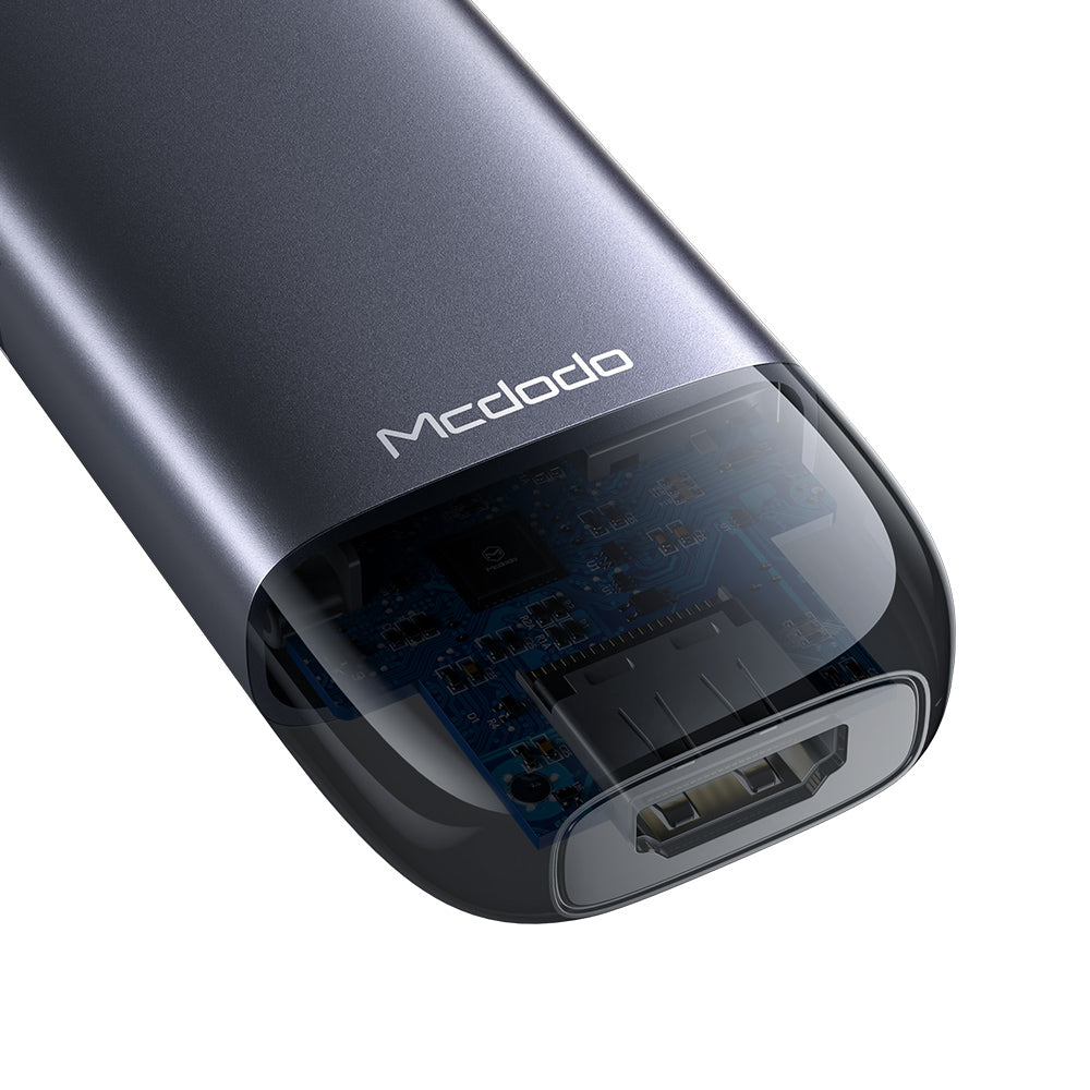 USB-C McDodo HU-7740, 6in1, Szürke Hub