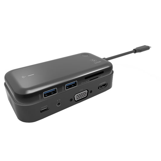 USB-C SiGN Hub, 1 x USB-C - 1 x HDMI - 1 x VGA - 1 x 3,5 mm-es csatlakozó, fekete SN-TVBT01 SN-TVBT01 SN-TVBT01