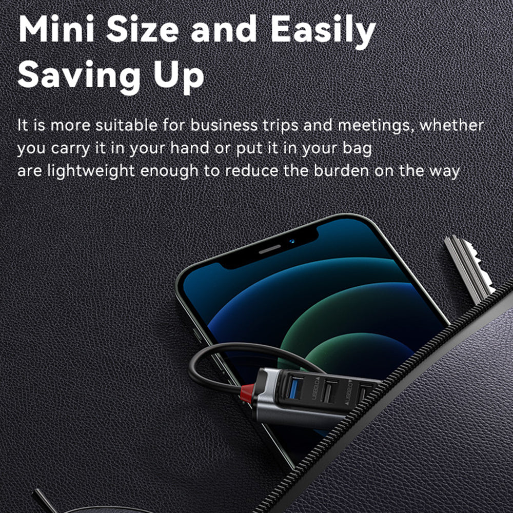 USB / USB-C Yesido HB21, 5in1, Szürke Hub