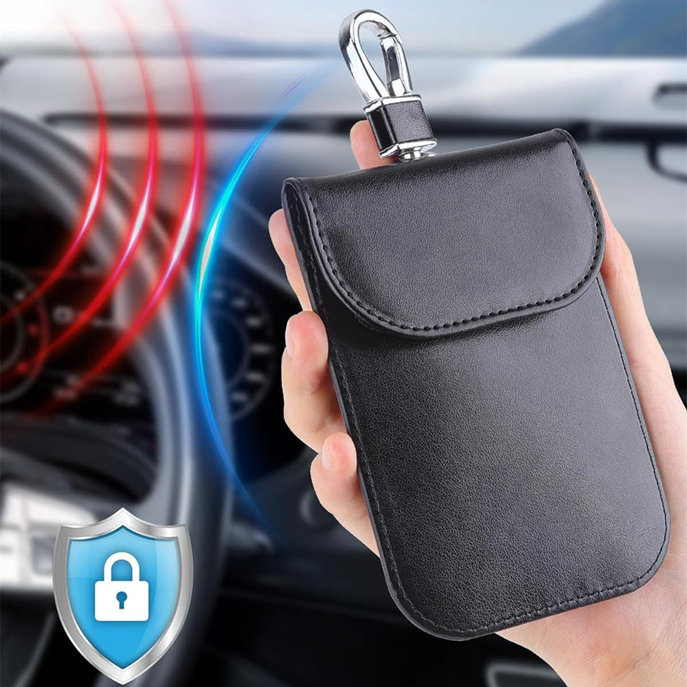 Techsuit AF2 RFID védelemmel ellátott pénztárca, fekete
