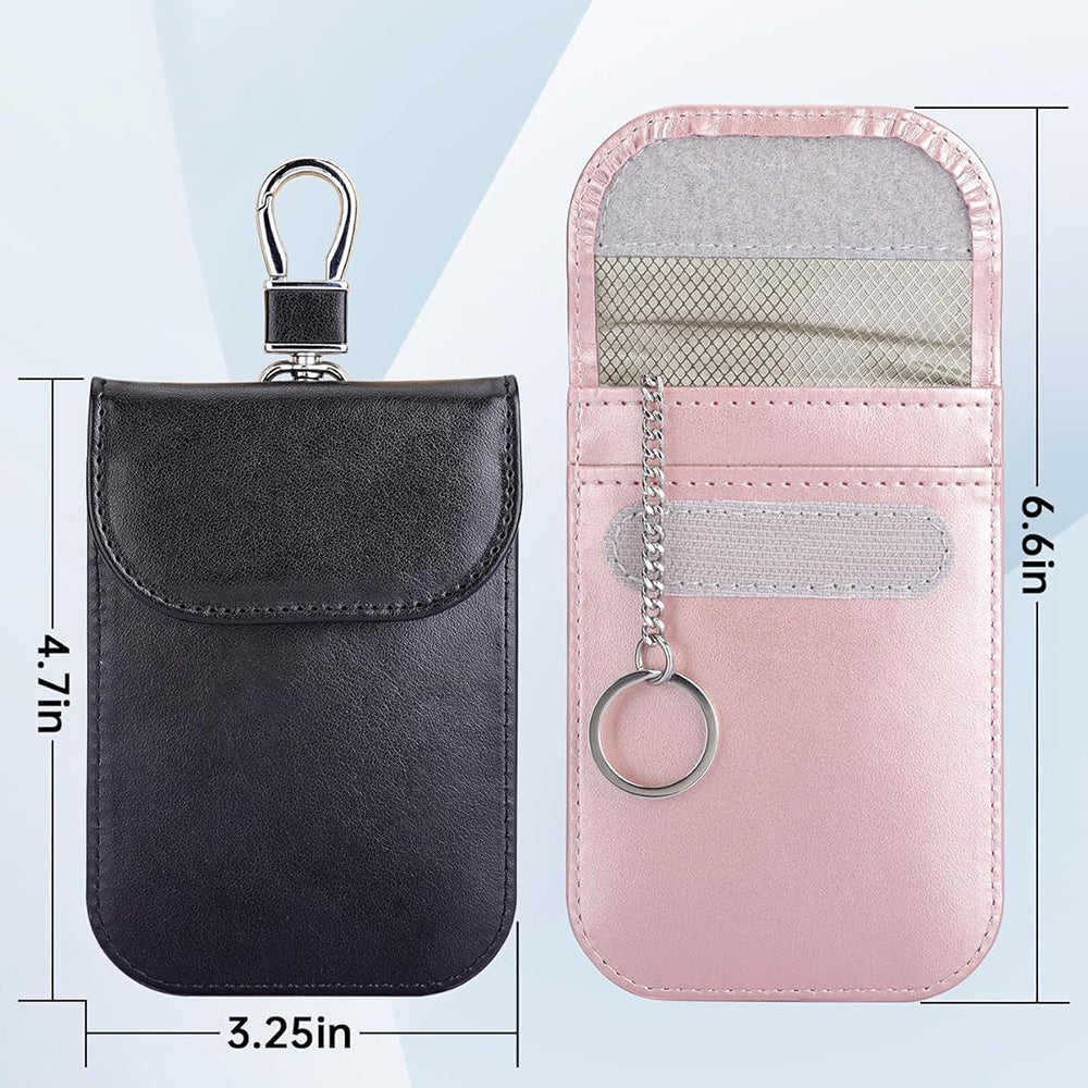 Techsuit AF2 RFID védelemmel ellátott pénztárca, rózsaszín
