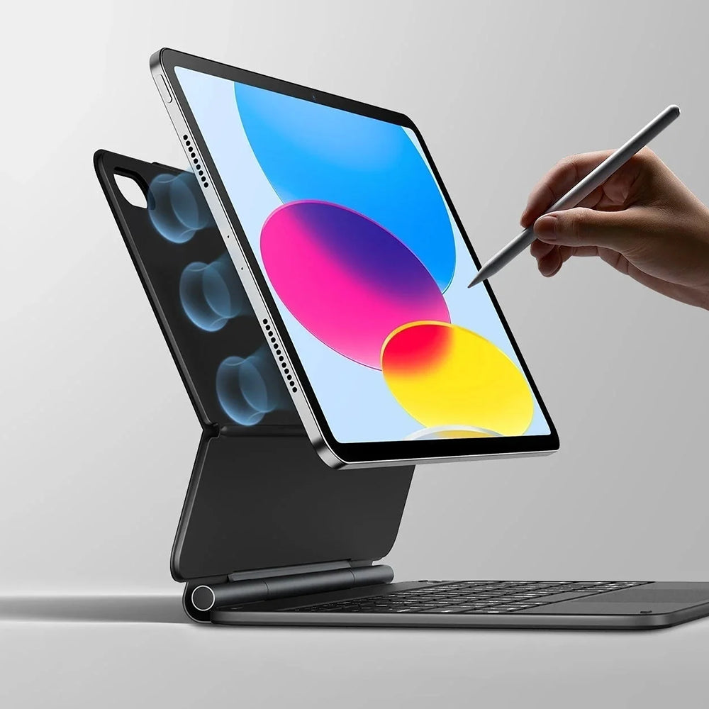 Billentyűzetes tok Apple iPad (2025) / (2022) készülékhez, ESR, Rebound, Fehér