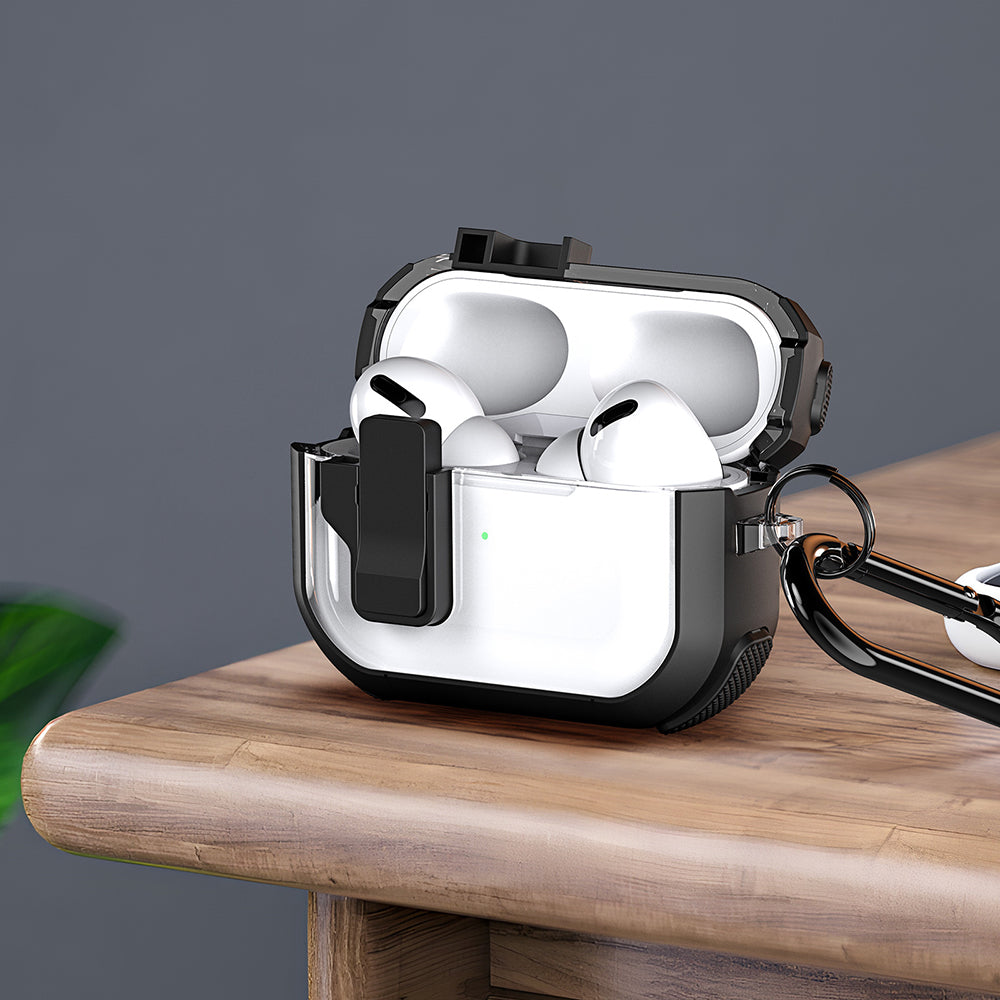 DUX DUCIS PECN tok Apple AirPods 4-hez, Világos rózsaszín