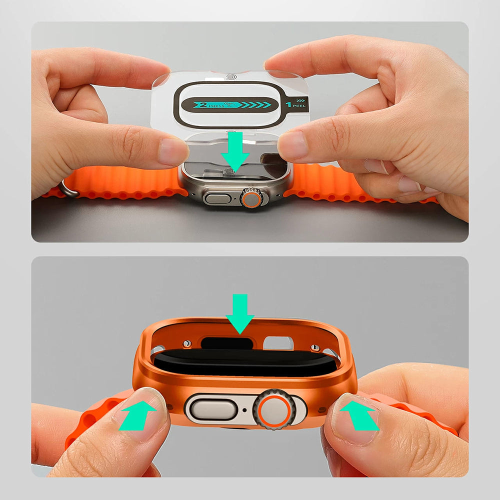 ESR Armorite tok az Apple Watch Ultra Series-hez, Szürke