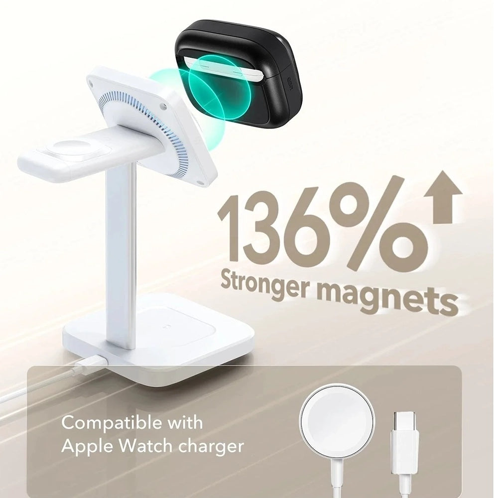 ESR Pulse Magnetic FlickLock tok Apple AirPods Pro 3-hoz, Fehér
