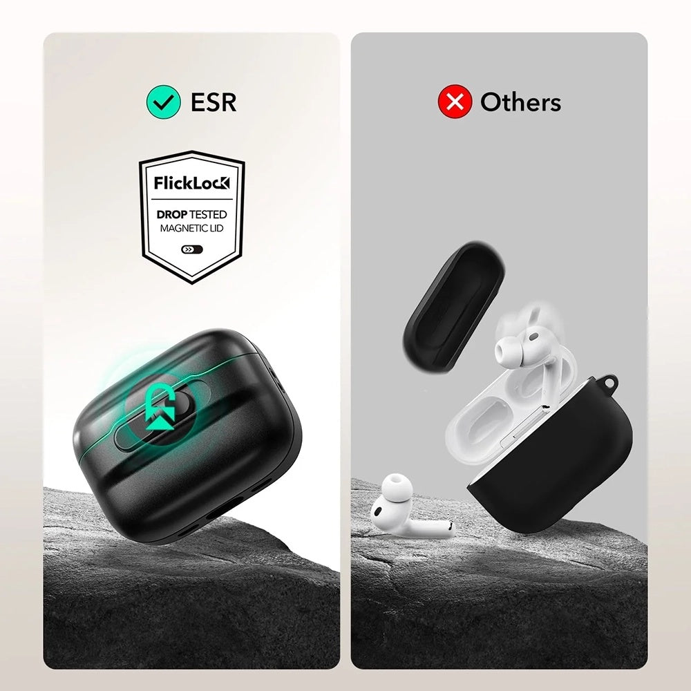 ESR Pulse Magnetic FlickLock tok Apple AirPods Pro 3-hoz, Fehér