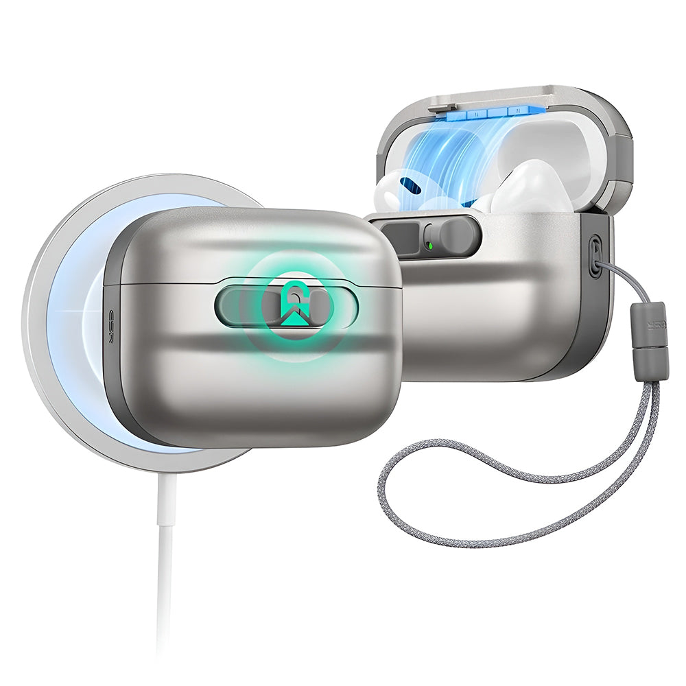 ESR Pulse Magnetic FlickLock tok Apple AirPods Pro 3-hoz, Szürke