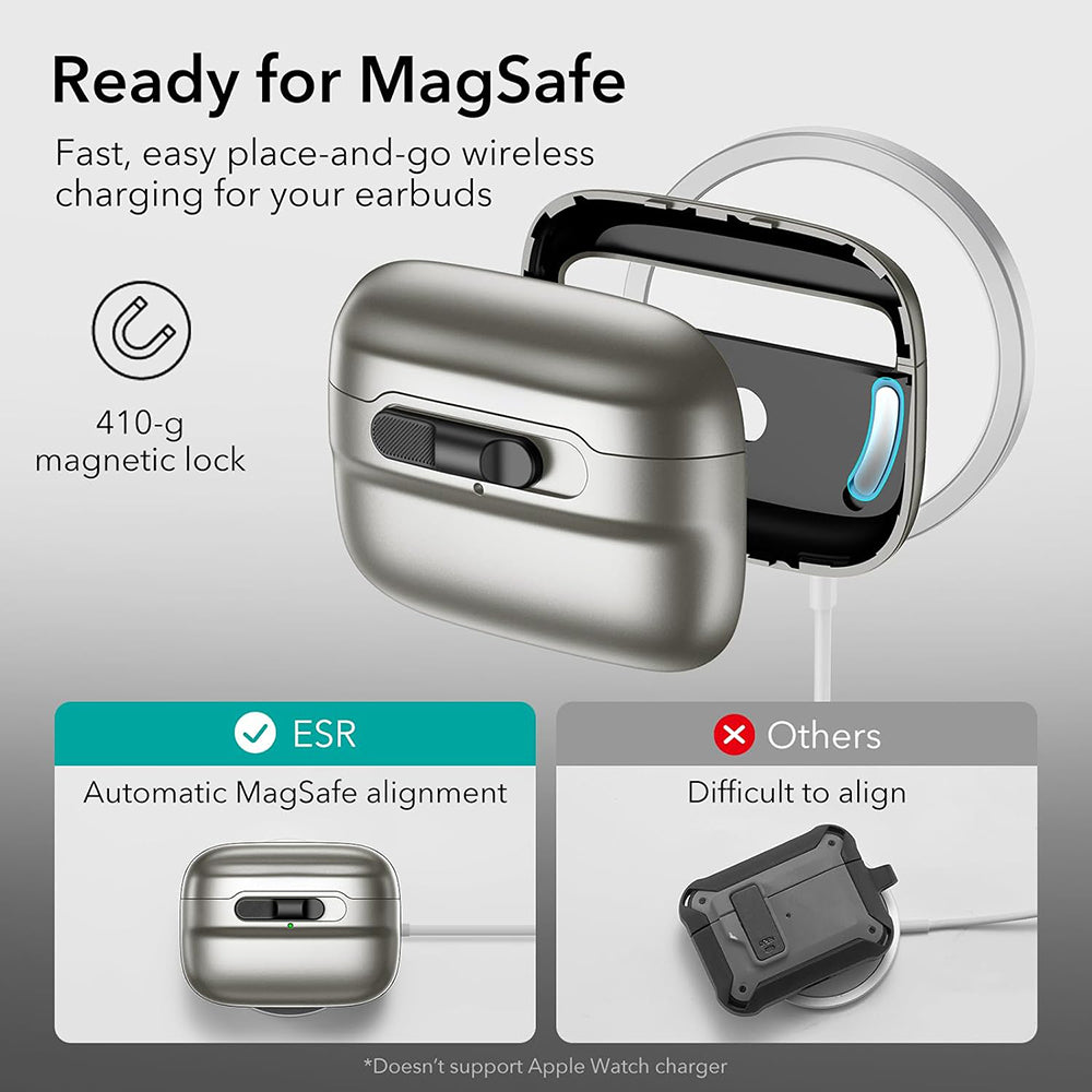 ESR Pulse tok Apple AirPods Pro sorozathoz, Szürke