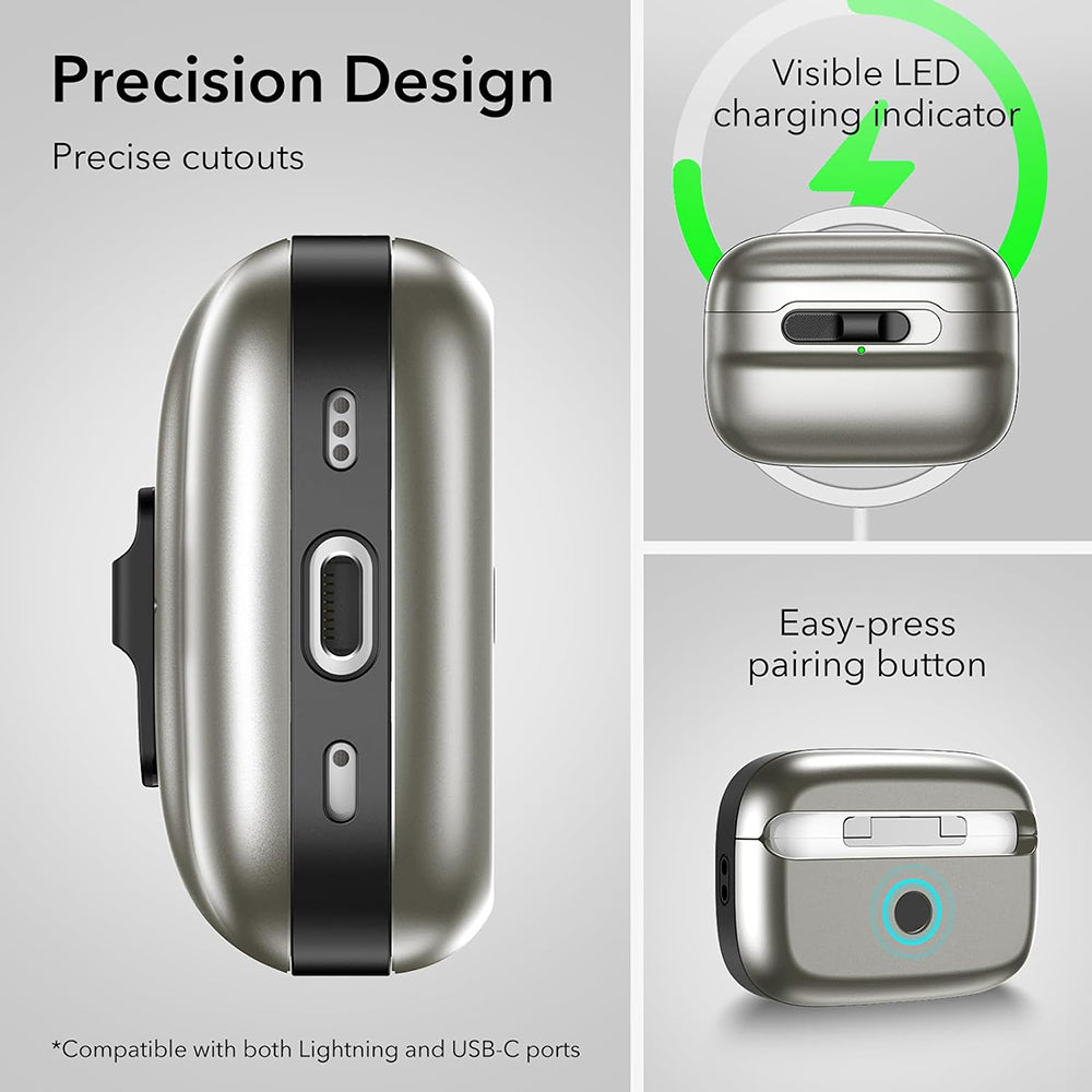ESR Pulse tok Apple AirPods Pro sorozathoz, Szürke