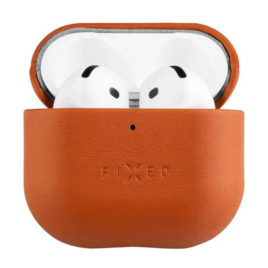 Fixed PodsLeather tok Apple AirPods 4-hez, Barna