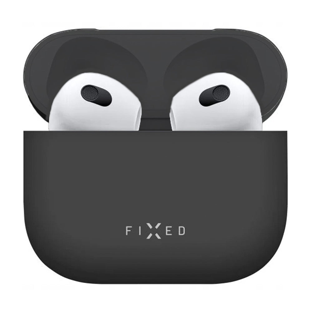 Fixed Silky tok Apple AirPods 4-hez, Fekete