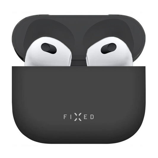 Fixed Silky tok Apple AirPods 4-hez, Fekete