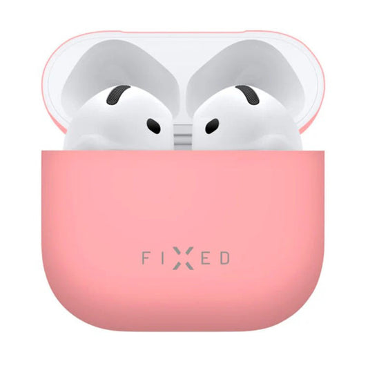 Fixed Silky tok Apple AirPods 4-hez, Rózsaszín