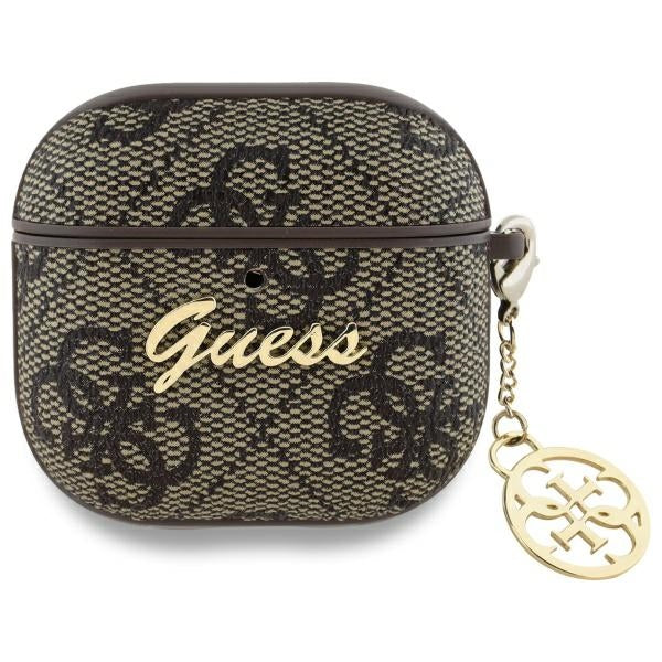 Guess 4G Charm tok Apple AirPods 4-hez, Barna