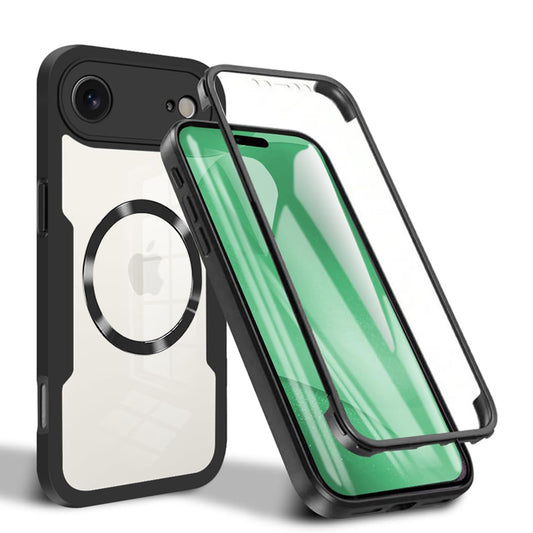 MagSafe tok Apple iPhone 17 Air-hez, Techsuit, ColorVerse 360, Fekete