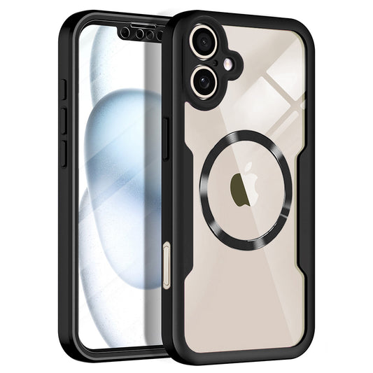 MagSafe tok Apple iPhone 17-hez, Techsuit, ColorVerse 360, Fekete