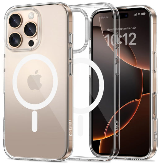 MagSafe tok Apple iPhone 16 Pro készülékhez, Tech-Protect, Flexair+, átlátszó