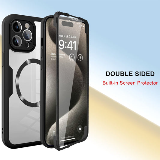 MagSafe tok Apple iPhone 17 Air-hez, Techsuit, ColorVerse 360, Kék